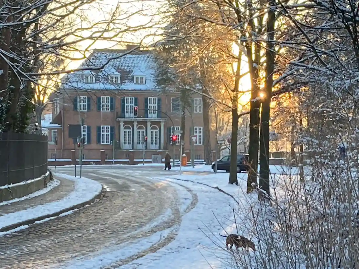 Villen und Wohnbebauung im Stadtteil Berlin-Dahlem foto