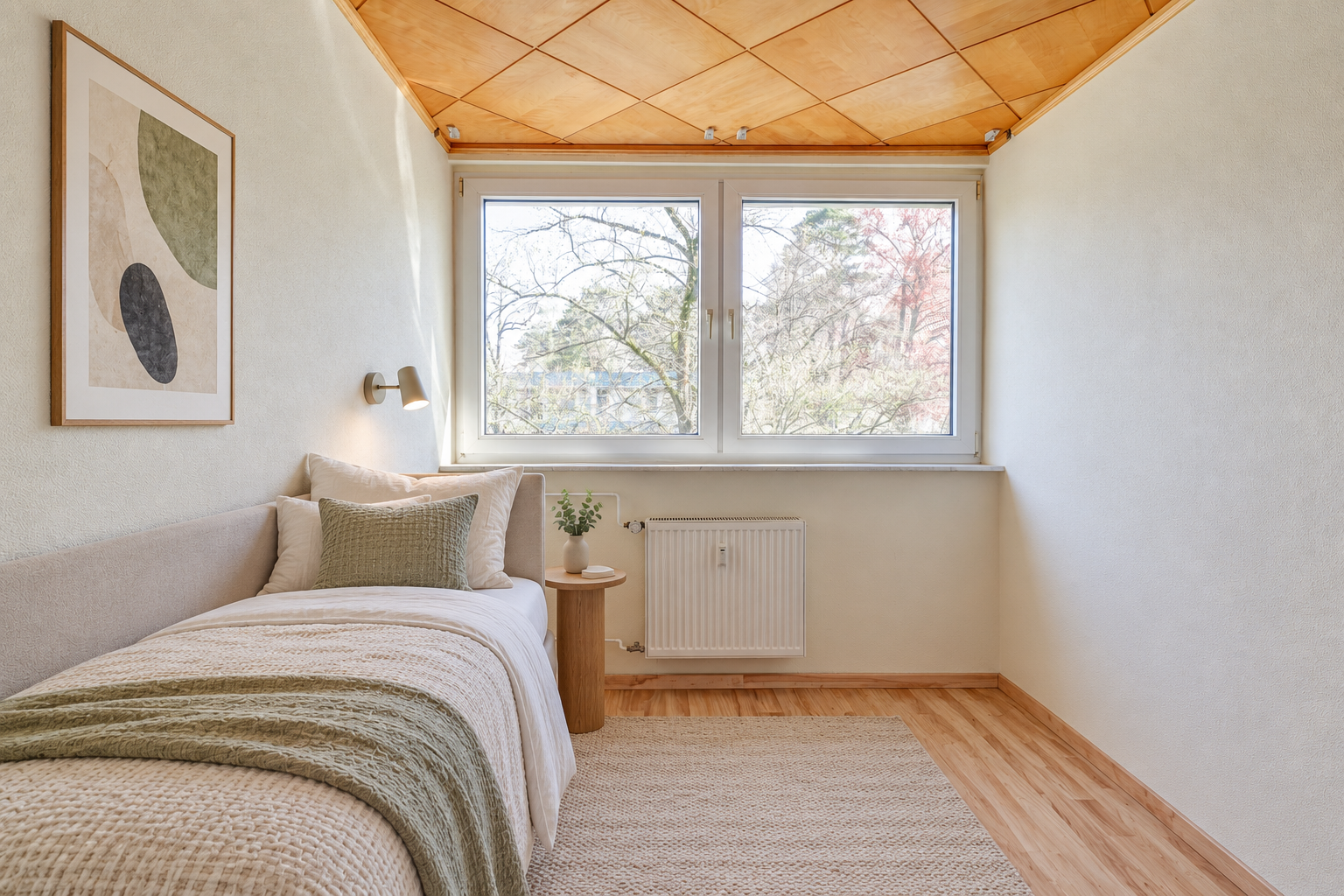 Zimmer Rendering KI