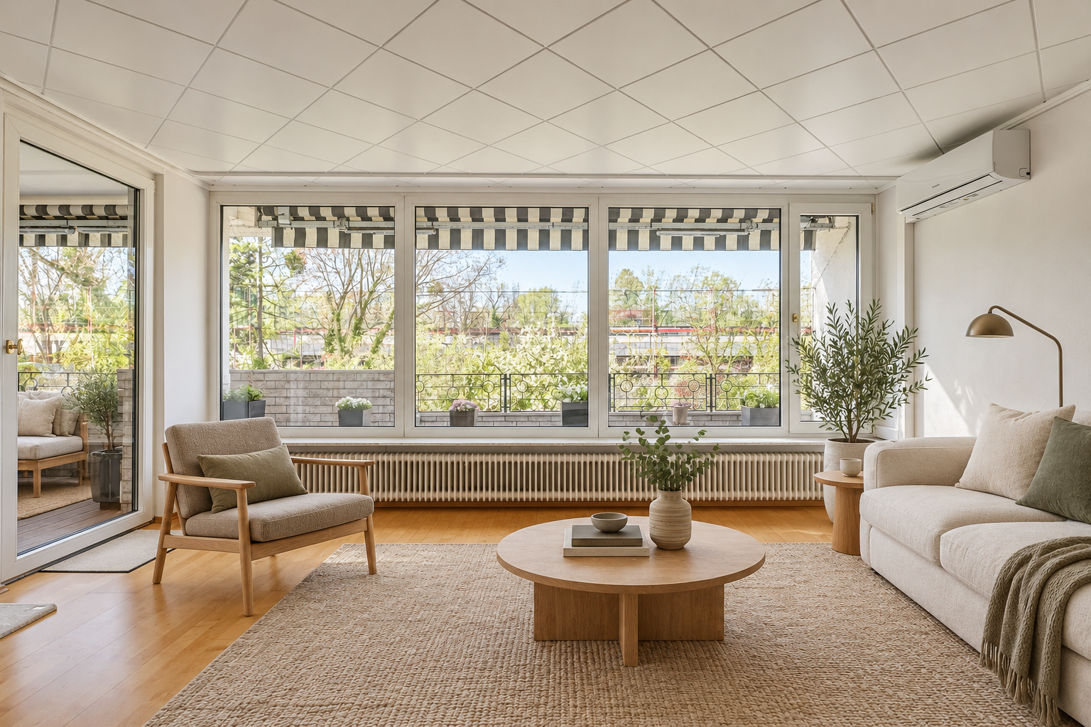 Wohnen Rendering KI
