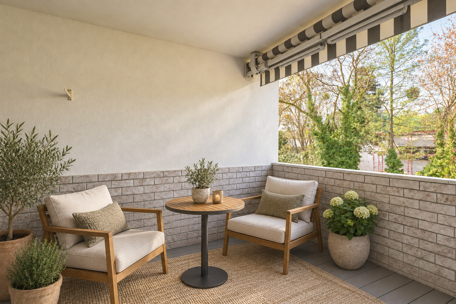 Balkon Renderin KI