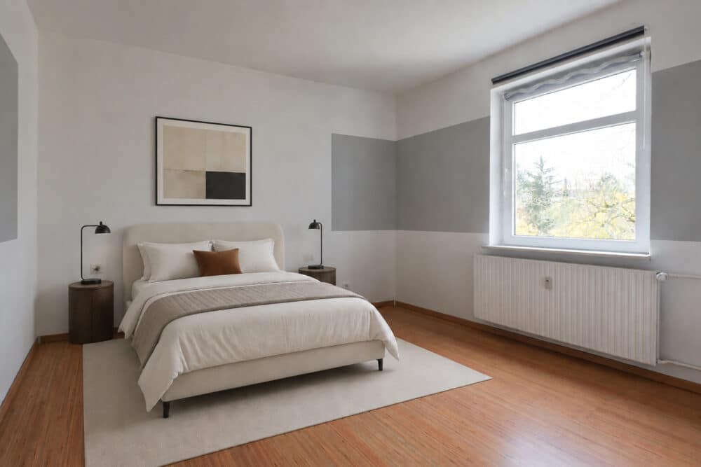 KI Rendering Schlafzimmer