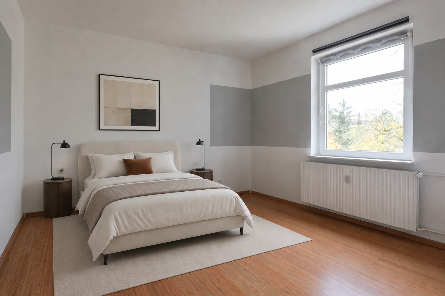 KI Rendering Schlafzimmer